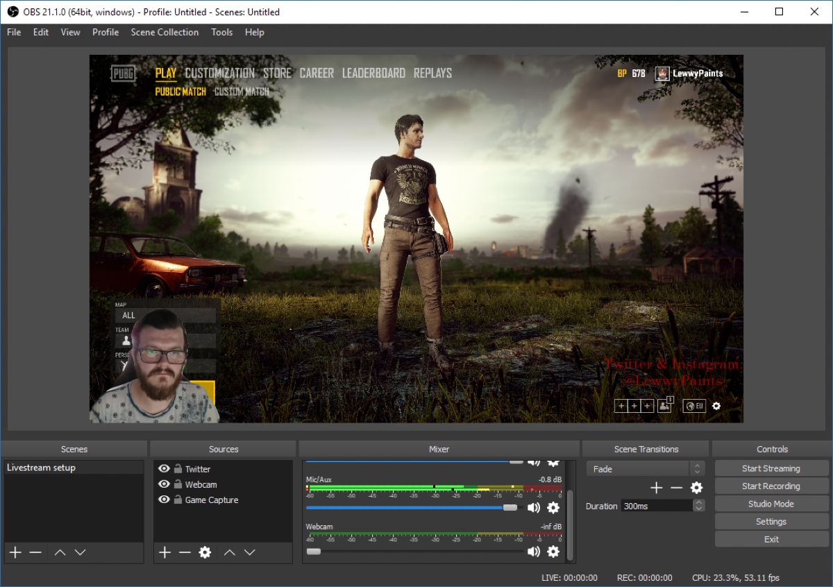 livestream xbox one on obs for twitch on a mac